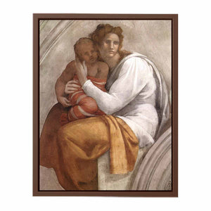 Zerubbabel - Abiud - Eliakim (detail) By Michelangelo Buonarroti