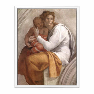 Zerubbabel - Abiud - Eliakim (detail) By Michelangelo Buonarroti