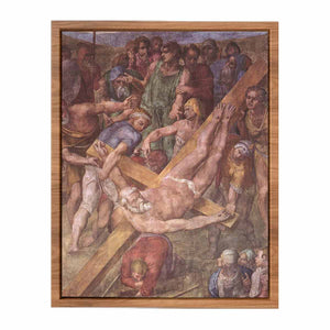 Martyrdom of St Peter (detail) By Michelangelo Buonarroti