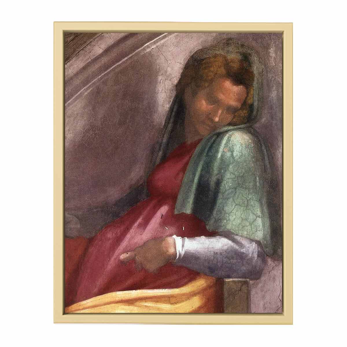 Rehoboam - Abijah (detail) By Michelangelo Buonarroti