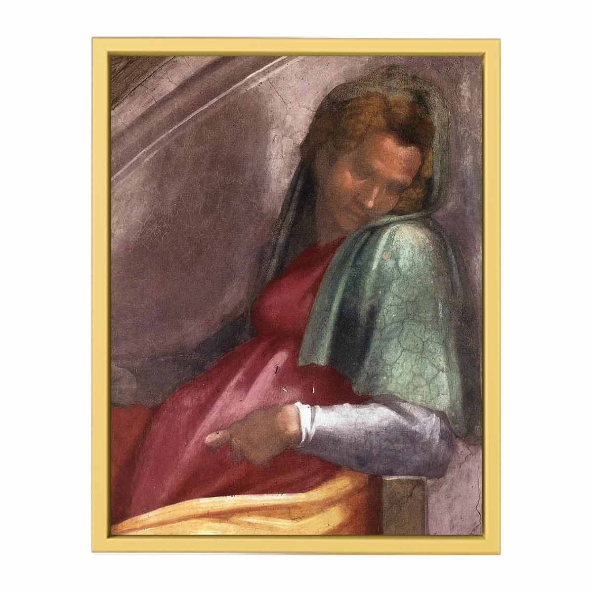 Rehoboam - Abijah (detail) By Michelangelo Buonarroti