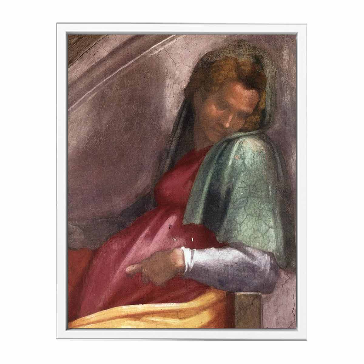 Rehoboam - Abijah (detail) By Michelangelo Buonarroti