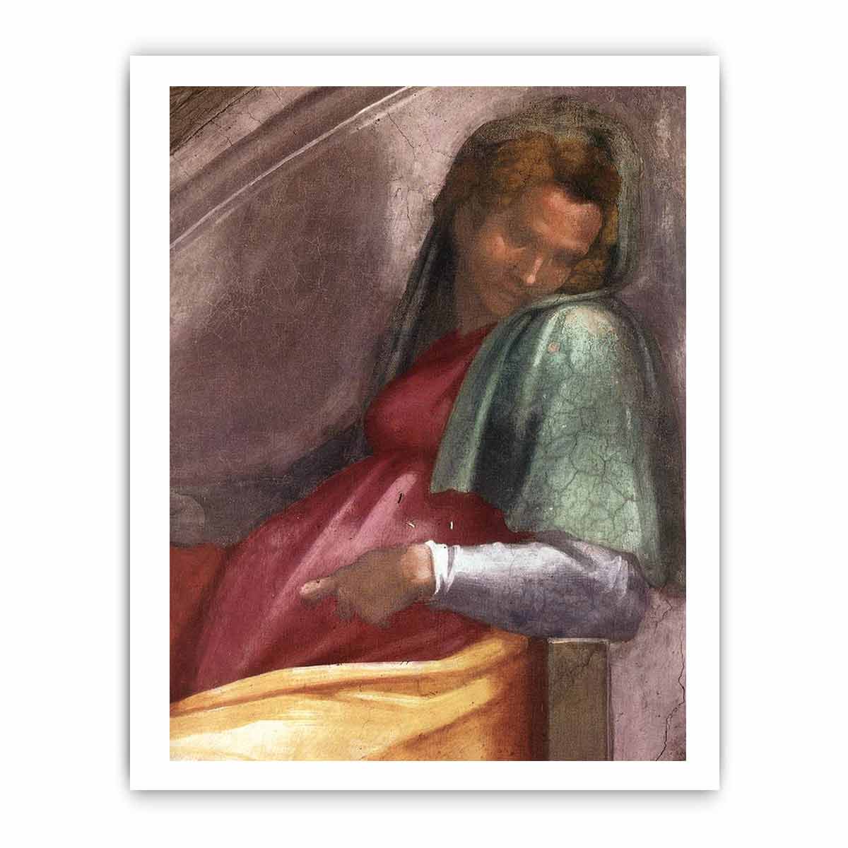 Rehoboam - Abijah (detail) By Michelangelo Buonarroti