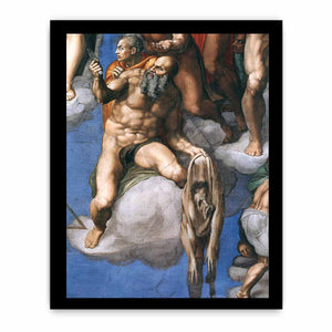The Last Judgment (detail) By Michelangelo Buonarroti
