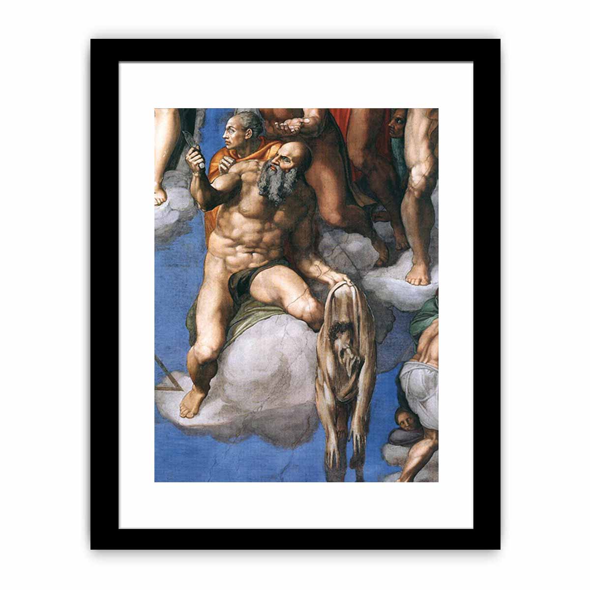 The Last Judgment (detail) By Michelangelo Buonarroti
