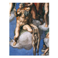 The Last Judgment (detail) By Michelangelo Buonarroti