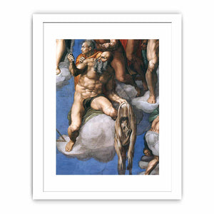 The Last Judgment (detail) By Michelangelo Buonarroti
