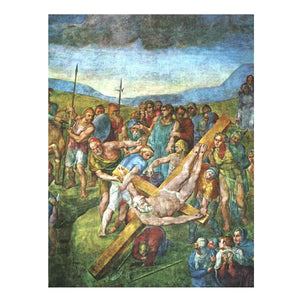Crucifixion of Saint Peter By Michelangelo Buonarroti