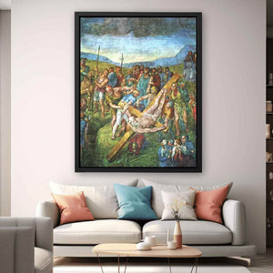 Crucifixion of Saint Peter By Michelangelo Buonarroti