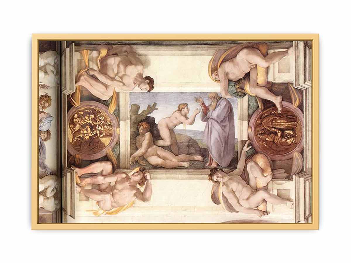 Creation of Eve By Michelangelo Buonarroti
