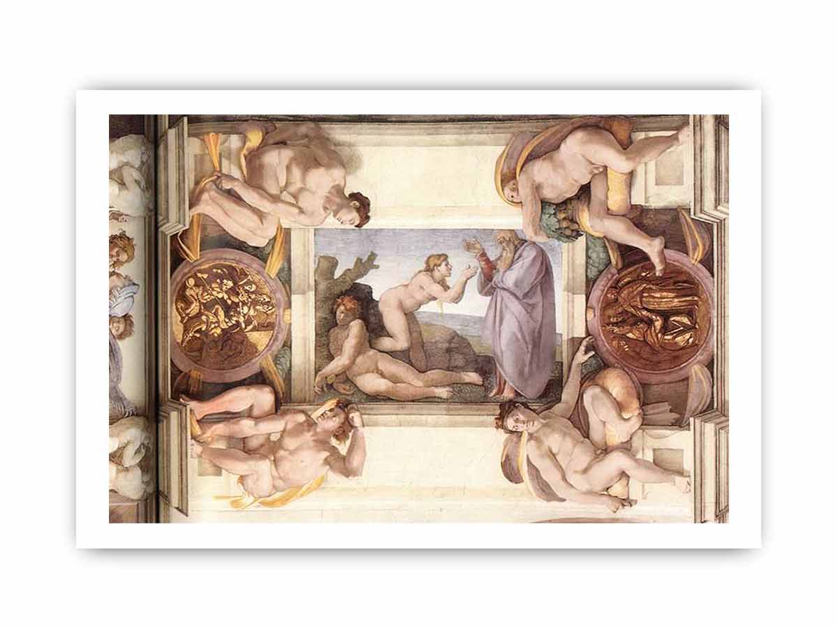 Creation of Eve By Michelangelo Buonarroti