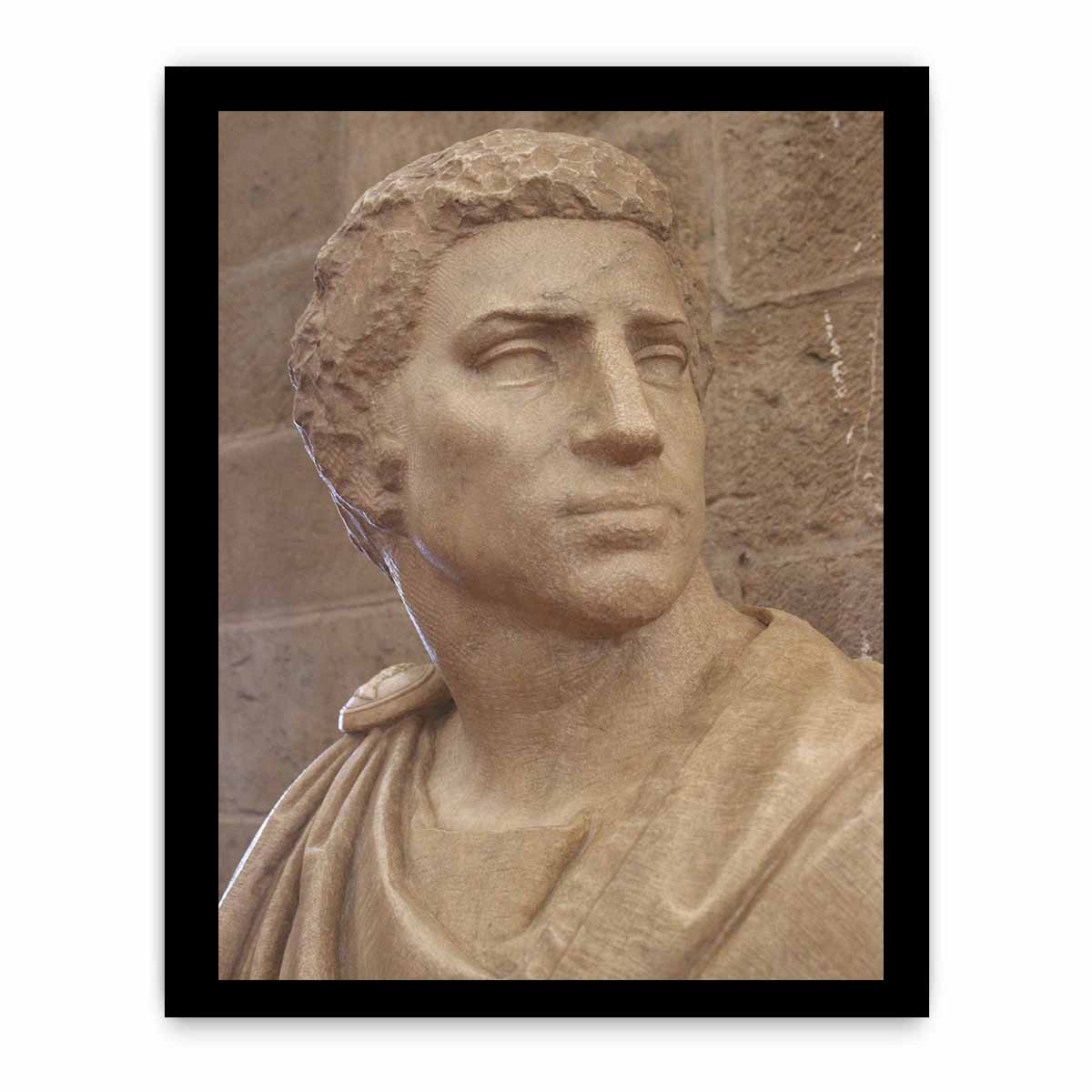 Museo del Bargello. Bruto, por Miguel Ángel. By Michelangelo Buonarroti