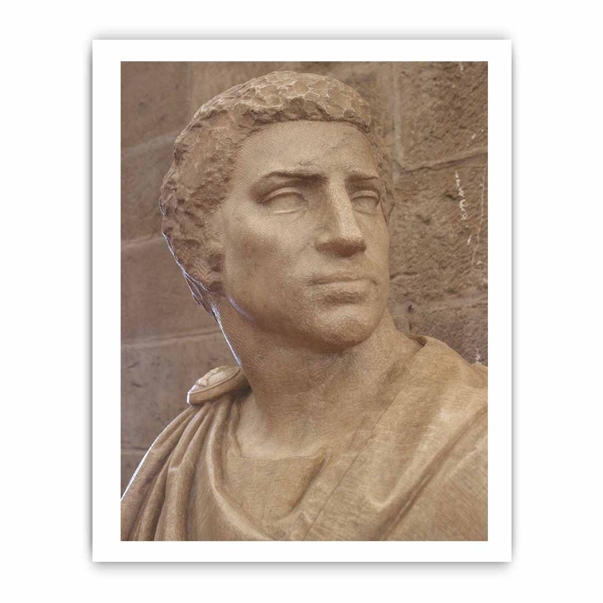 Museo del Bargello. Bruto, por Miguel Ángel. By Michelangelo Buonarroti
