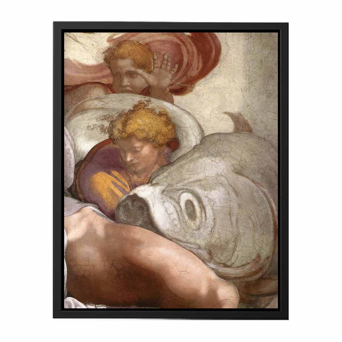 Jonah (detail) By Michelangelo Buonarroti