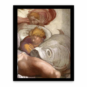 Jonah (detail) By Michelangelo Buonarroti