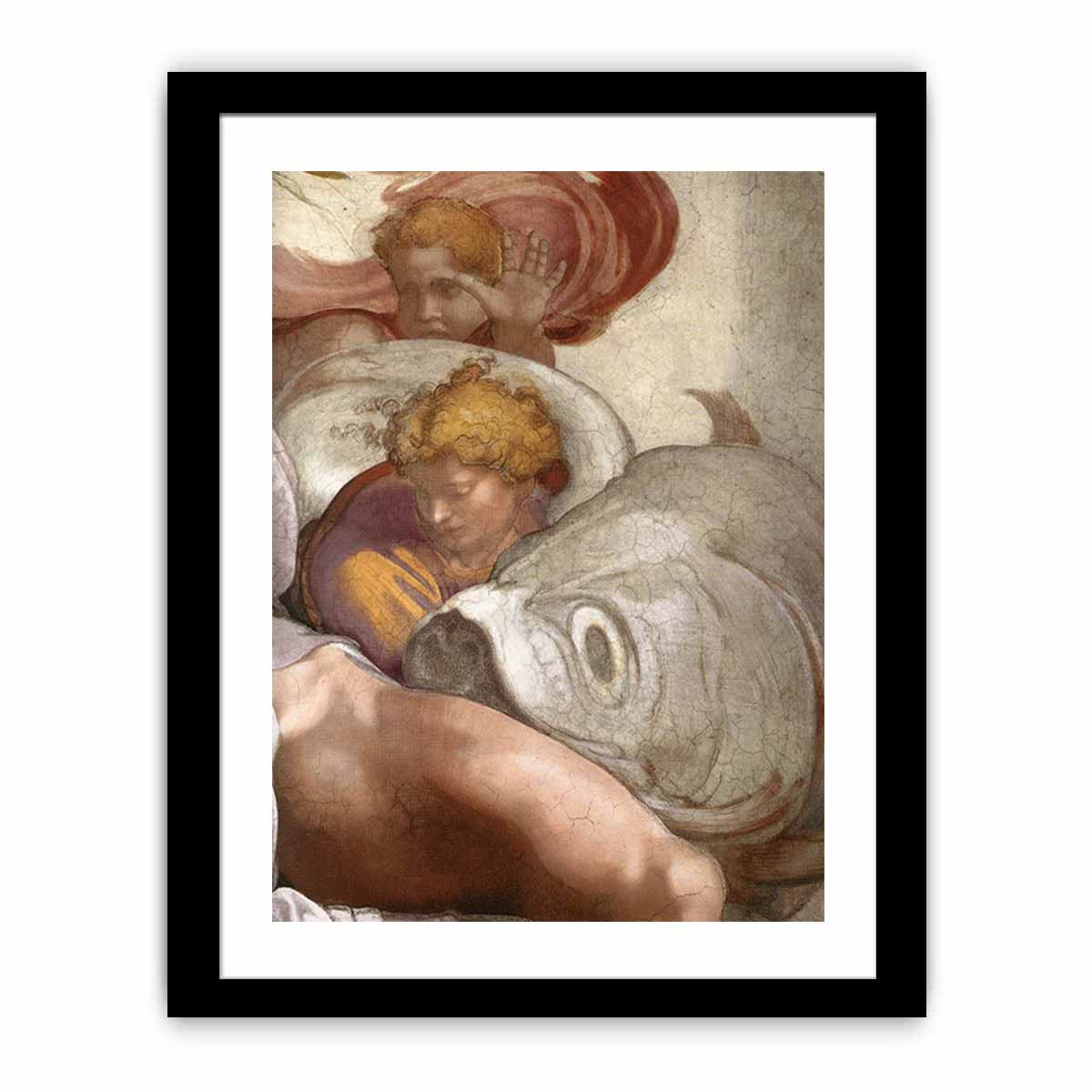 Jonah (detail) By Michelangelo Buonarroti
