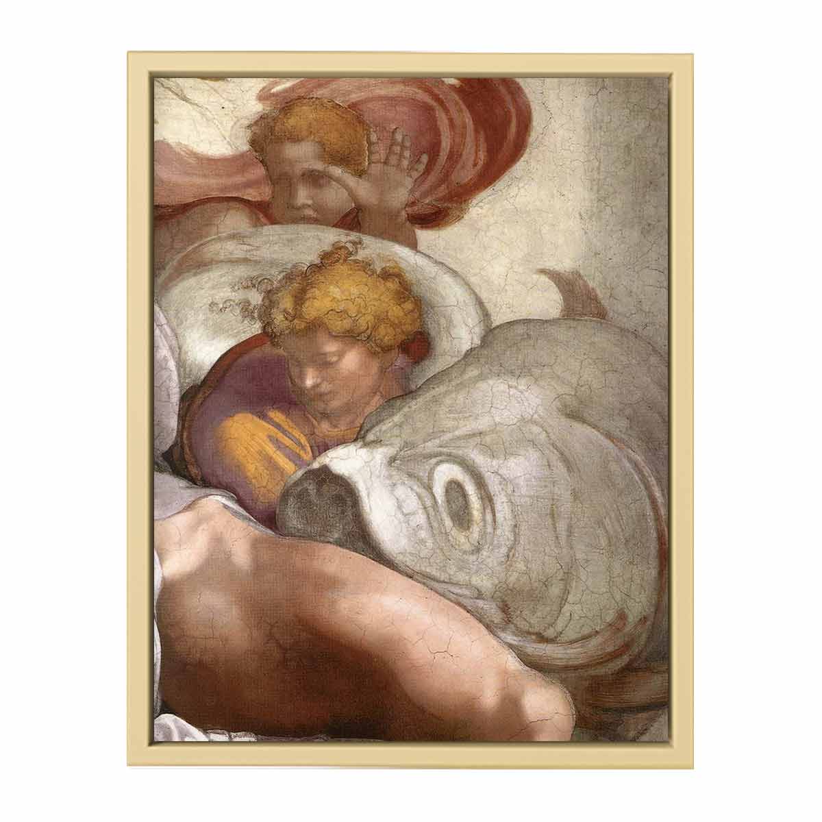 Jonah (detail) By Michelangelo Buonarroti