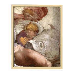 Jonah (detail) By Michelangelo Buonarroti