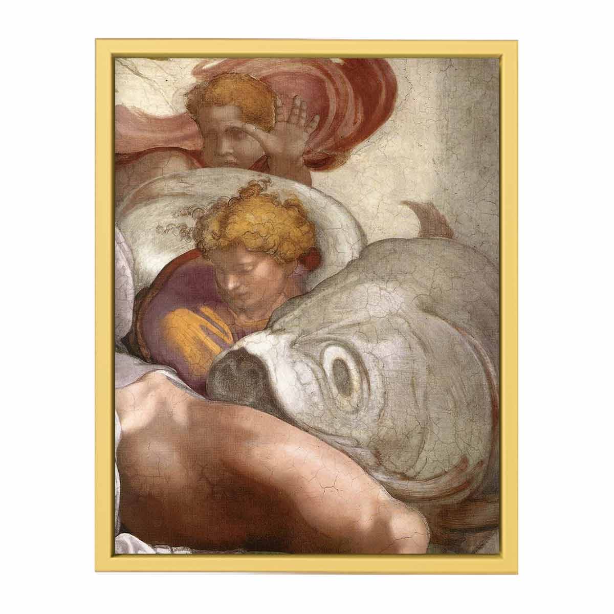 Jonah (detail) By Michelangelo Buonarroti