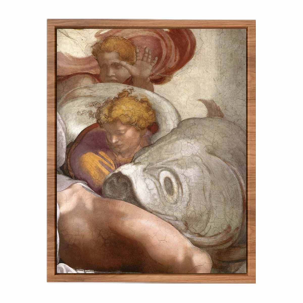 Jonah (detail) By Michelangelo Buonarroti