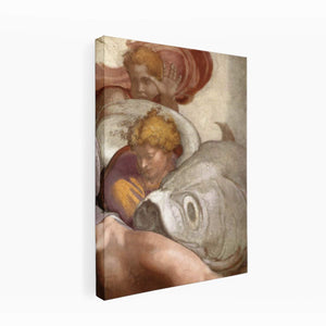 Jonah (detail) By Michelangelo Buonarroti