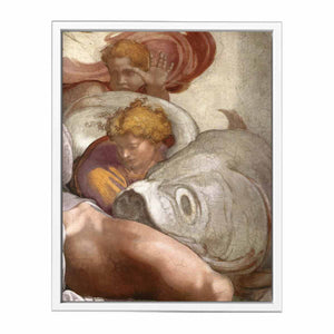 Jonah (detail) By Michelangelo Buonarroti