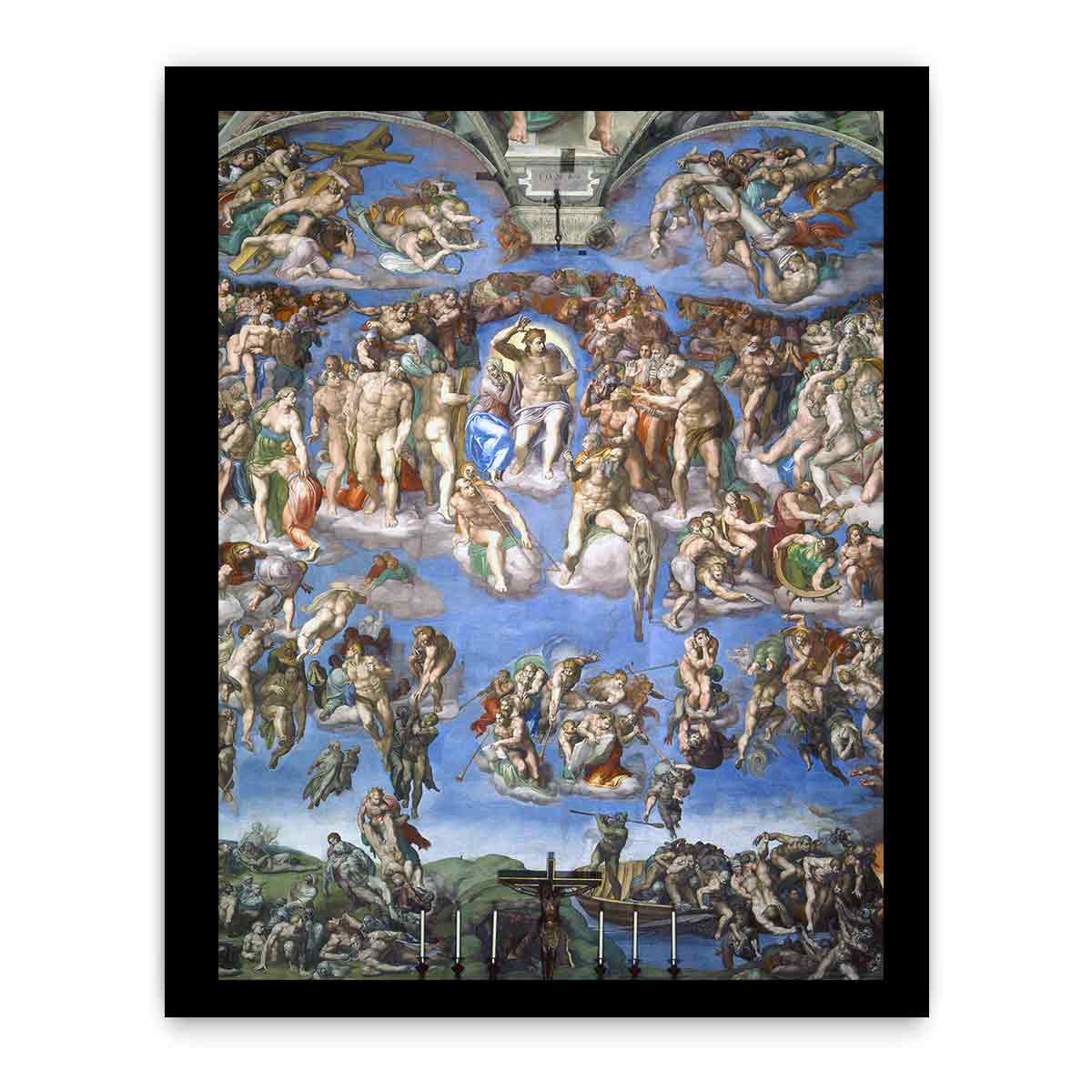Last Judgement By Michelangelo Buonarroti