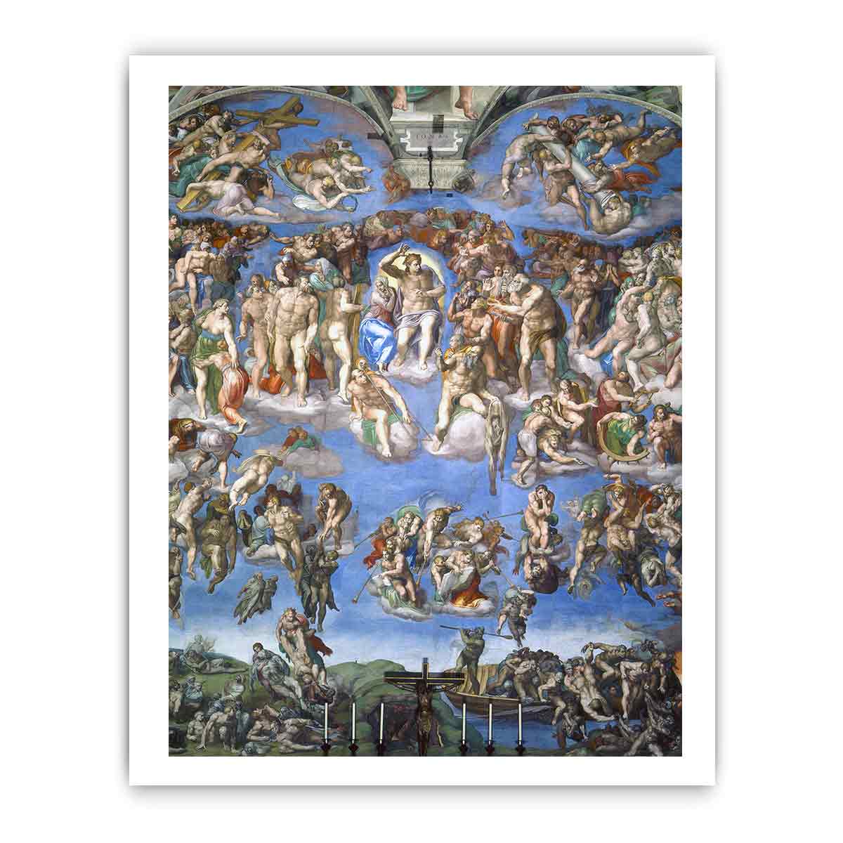 Last Judgement By Michelangelo Buonarroti