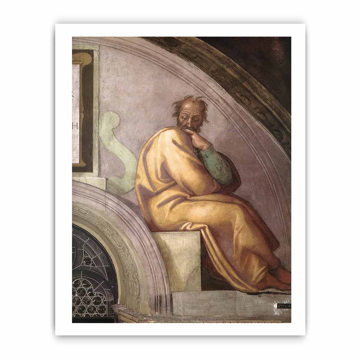 Azor - Zadok (detail) By Michelangelo Buonarroti