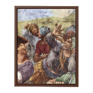 The Conversion of Saul (detail) By Michelangelo Buonarroti
