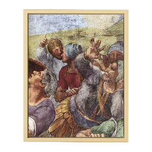 The Conversion of Saul (detail) By Michelangelo Buonarroti