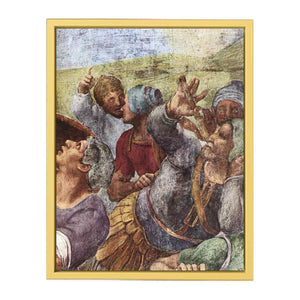 The Conversion of Saul (detail) By Michelangelo Buonarroti