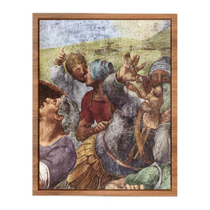The Conversion of Saul (detail) By Michelangelo Buonarroti