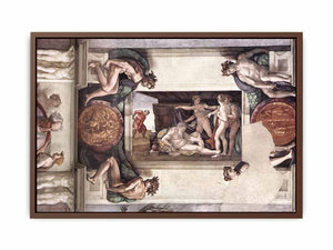 Sistine chapel ceiling: bay 1 By Michelangelo Buonarroti