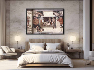 Sistine chapel ceiling: bay 1 By Michelangelo Buonarroti