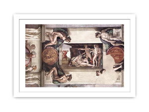 Sistine chapel ceiling: bay 1 By Michelangelo Buonarroti