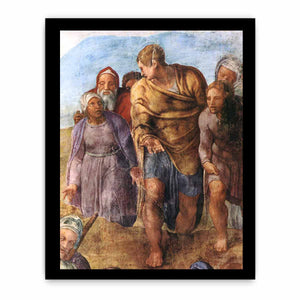 Martyrdom of St Peter (detail) By Michelangelo Buonarroti