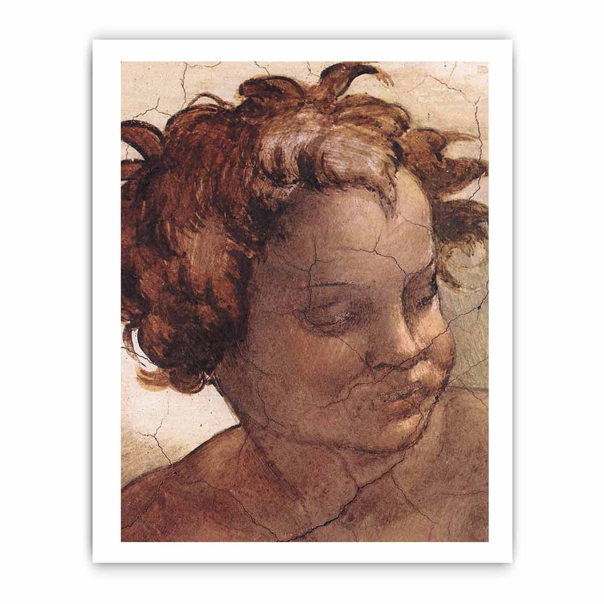 Joel (detail) By Michelangelo Buonarroti