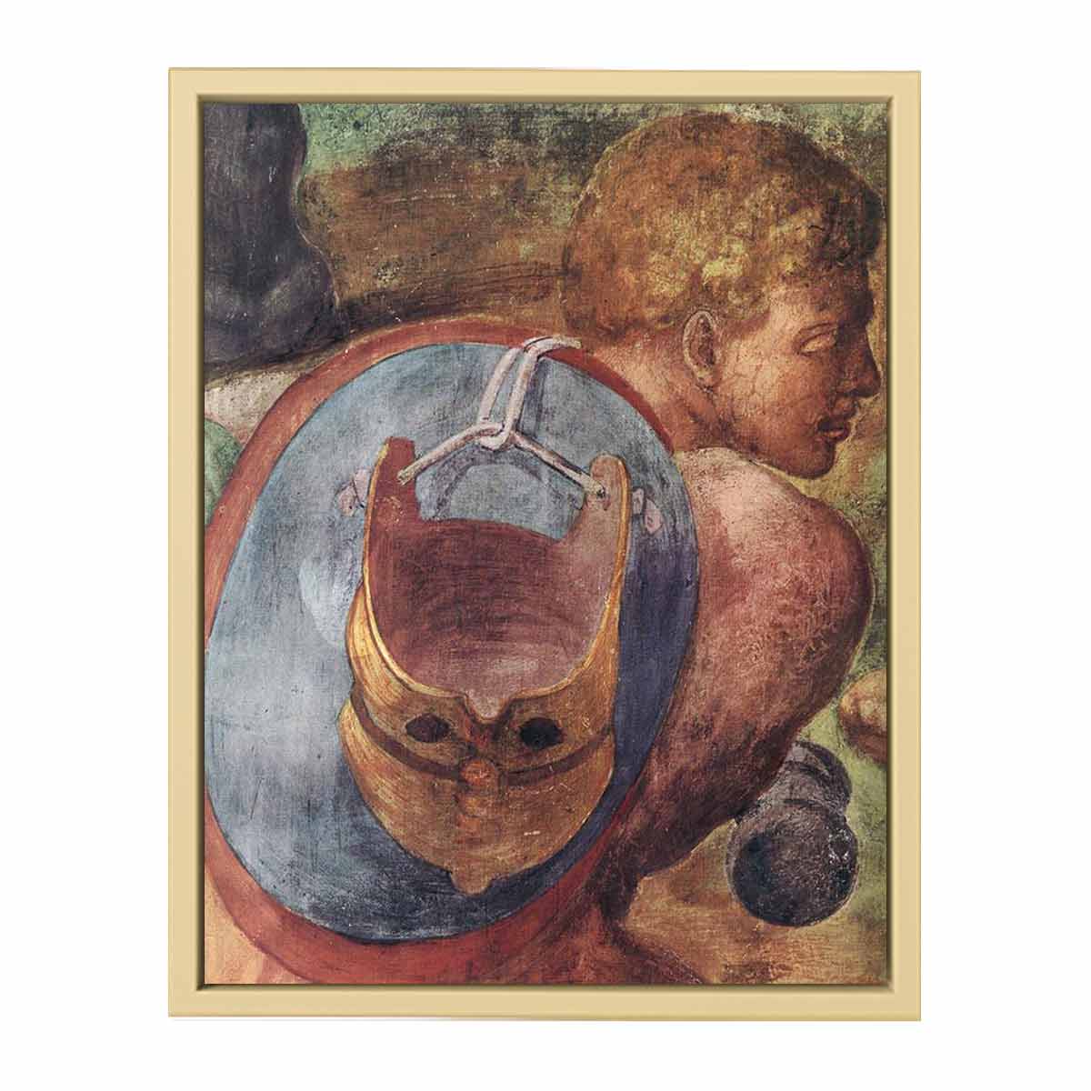 The Conversion of Saul (detail) By Michelangelo Buonarroti