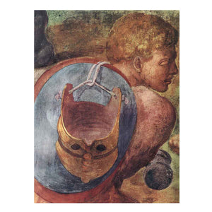 The Conversion of Saul (detail) By Michelangelo Buonarroti