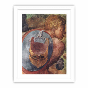 The Conversion of Saul (detail) By Michelangelo Buonarroti