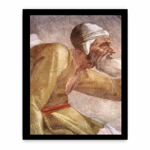 Salmon - Boaz - Obed (detail) By Michelangelo Buonarroti
