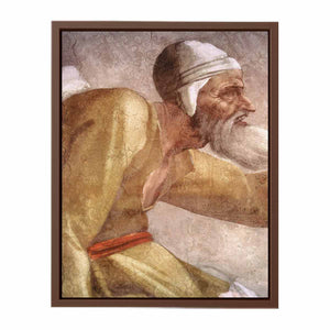 Salmon - Boaz - Obed (detail) By Michelangelo Buonarroti