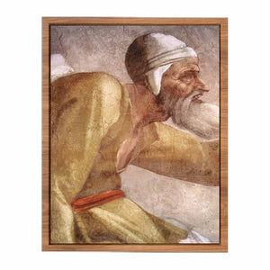 Salmon - Boaz - Obed (detail) By Michelangelo Buonarroti