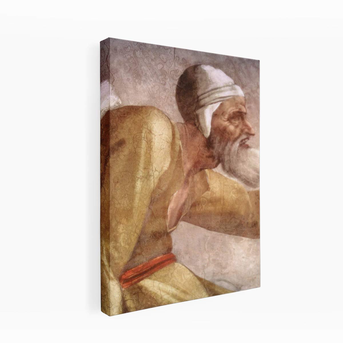 Salmon - Boaz - Obed (detail) By Michelangelo Buonarroti