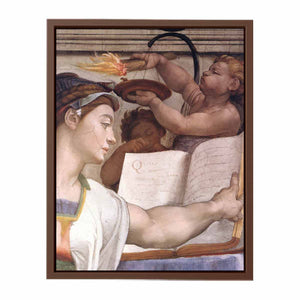 The Erythraean Sibyl (detail) By Michelangelo Buonarroti