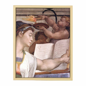 The Erythraean Sibyl (detail) By Michelangelo Buonarroti