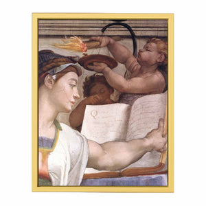The Erythraean Sibyl (detail) By Michelangelo Buonarroti