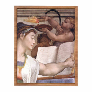 The Erythraean Sibyl (detail) By Michelangelo Buonarroti