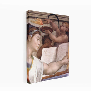 The Erythraean Sibyl (detail) By Michelangelo Buonarroti
